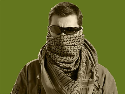 كيف تربط الشماغ في الرحلات البرية