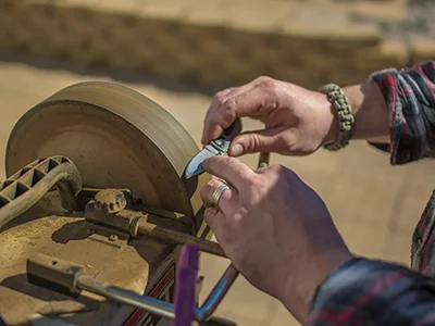 طريقة سن السكين للمبتدئين